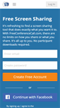 Mobile Screenshot of freescreensharing.com